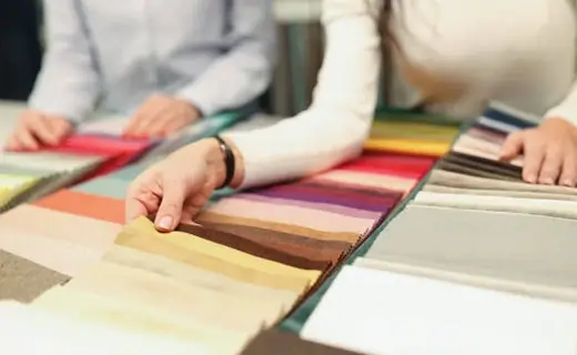 Our experts will visit you at your home or workspace with extensive collection of sampless