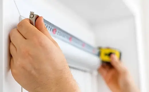 No hassle, you sit back and our Professionals will take 100% free measurement